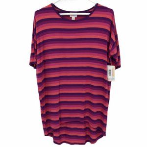 (4️⃣/$25) LuLaRoe | Striped Irma Tunic Top T-shirt
